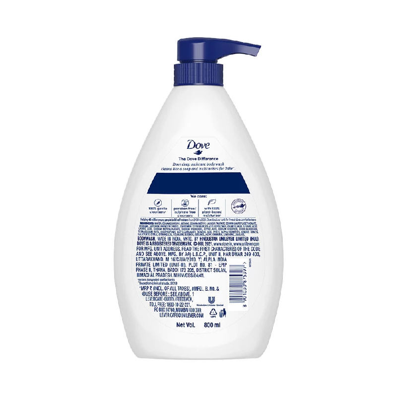 Dove Deep Moisture Body Wash, 800 ml-8.webp
